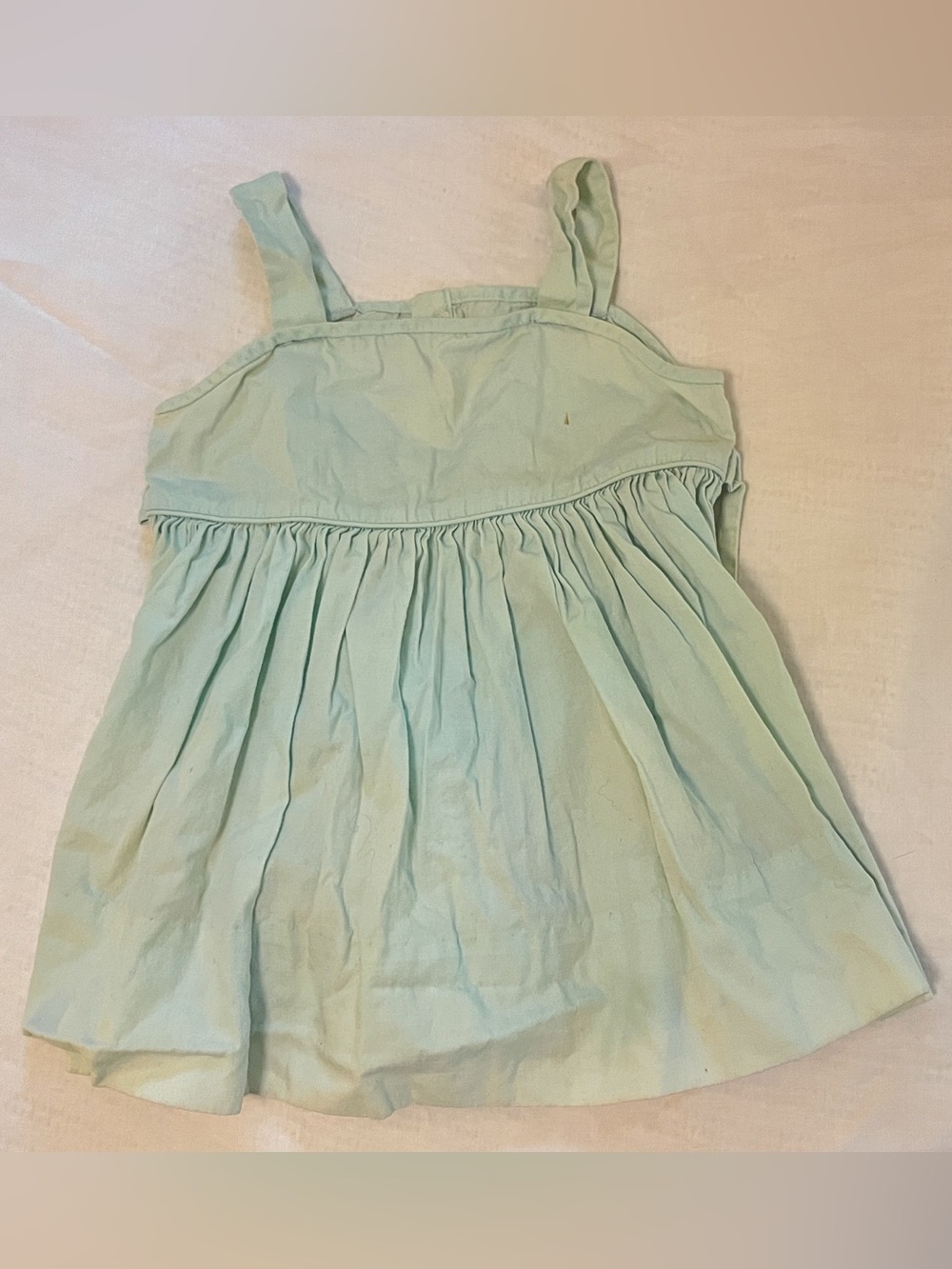 Vintage Light Blue Sleeveless Dress